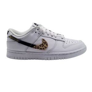 Nike Dunk Low SE Primal White Animal Print Womens Sneaker Shoes Size 5 DD7099 10